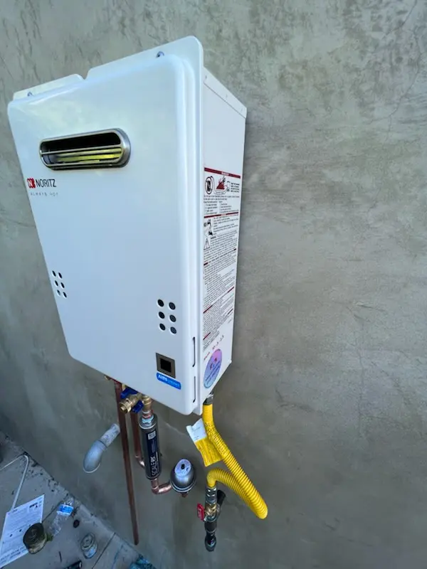 Tankless water heater installation for North Easton homes