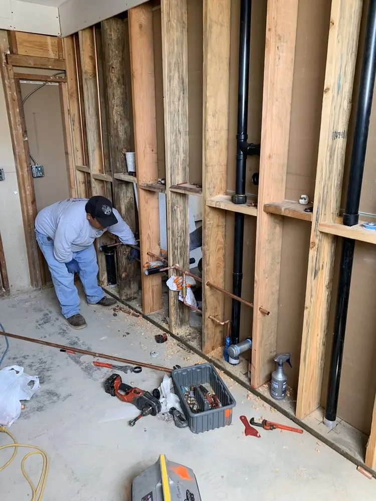 Commercial rough-in plumbing for Commercial Plumbing in North Easton